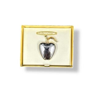 vintage Liz Claiborne apple brooch Favorite Teacher Jewelry